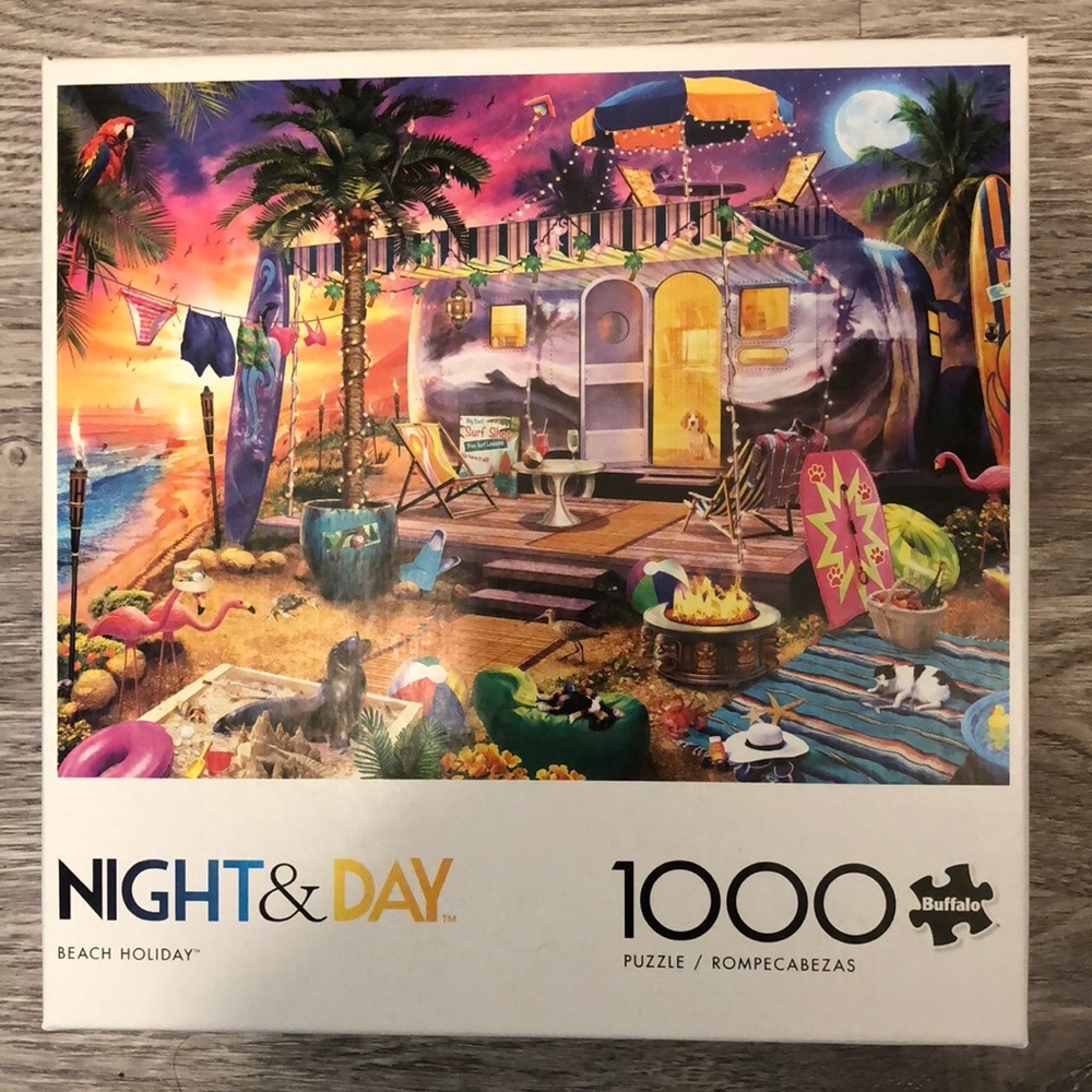 Brand new Night & Day 1000 piece puzzle.